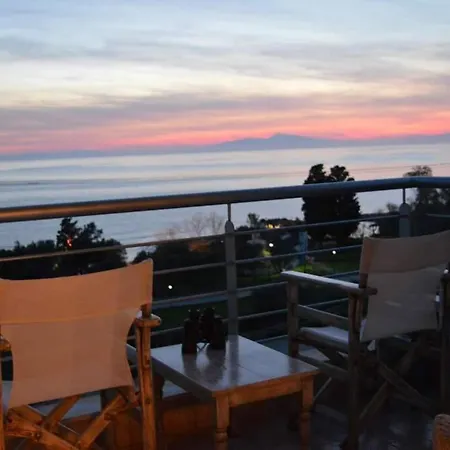 35 M From The Beach, Amazing Seaview, Chalkidiki, Loutra Agias Paraskevis , Evdiriadis Luxury , It On Youtube If Type The Name Evdiriadis Apartment